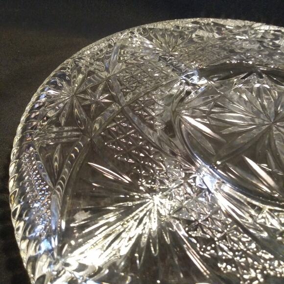 Libbey Serving Platter 9in Round 5 Part Divided Relish Dish in Clarion - Picture 8 of 12